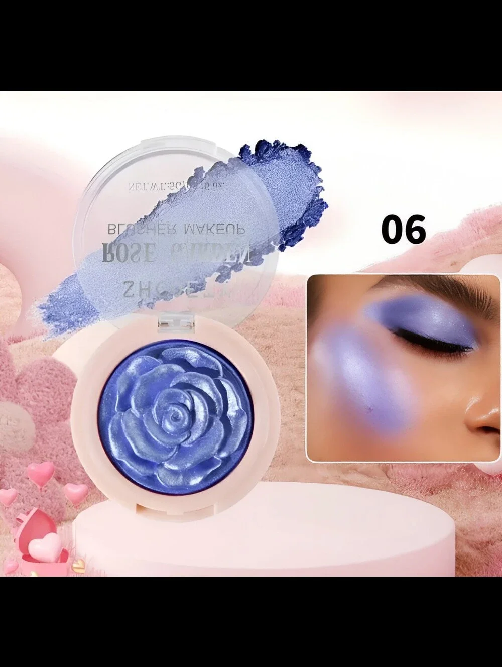 🆕️BAKED BLUSH💖6 DIMENSIONAL BAKED BLUSH/ EYESHADOW/HIGHLIGHT IN GIFT BOX